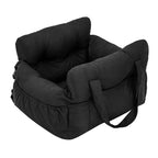 Dog Car Seat with Safety Belt - Non-Slip Pet Car Bed for Small Dogs, Washable Travel Carrier with Secure Straps for Safe CarEmpiti