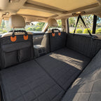 RoadDeck hard bottom seat cover fitted in a dual-cab ute