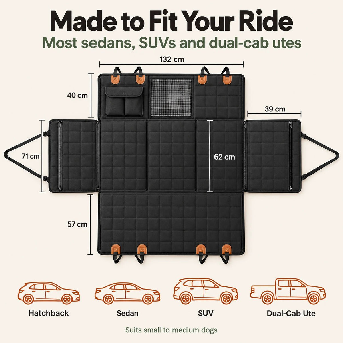EMPITI RoadDeck™ Back Seat ExtenderEmpiti