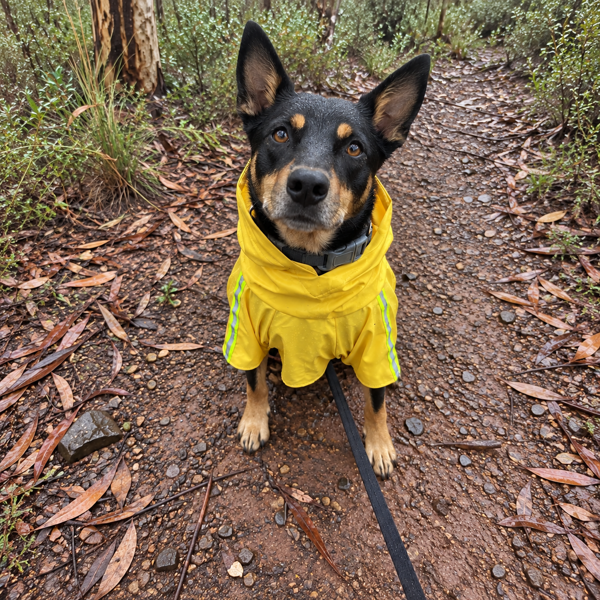 Hooded Dog RaincoatEmpiti