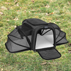 Pet Carrier Bag Foldable Small Dog Charter Carrying Cat Out Bag Expansion Pet Bag Mesh Breathable Expansion Foldable Handheld CEmpiti