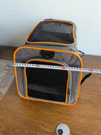Pet Carrier Bag Foldable Small Dog Charter Carrying Cat Out Bag Expansion Pet Bag Mesh Breathable Expansion Foldable Handheld CEmpiti