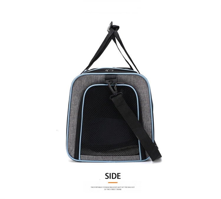 Pet Carrier Bag Foldable Small Dog Charter Carrying Cat Out Bag Expansion Pet Bag Mesh Breathable Expansion Foldable Handheld CEmpiti