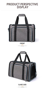 Pet Carrier Bag Foldable Small Dog Charter Carrying Cat Out Bag Expansion Pet Bag Mesh Breathable Expansion Foldable Handheld CEmpiti