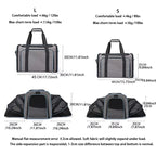 Pet Carrier Bag Foldable Small Dog Charter Carrying Cat Out Bag Expansion Pet Bag Mesh Breathable Expansion Foldable Handheld CEmpiti