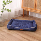 Pet Sofa Sleeping Bed Large Dog Bed House for Cats Big Space Dog Sofa Sleeping Mat Winter Warm Dog CushionEmpiti