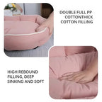 Pet Sofa Sleeping Bed Large Dog Bed House for Cats Big Space Dog Sofa Sleeping Mat Winter Warm Dog CushionEmpiti